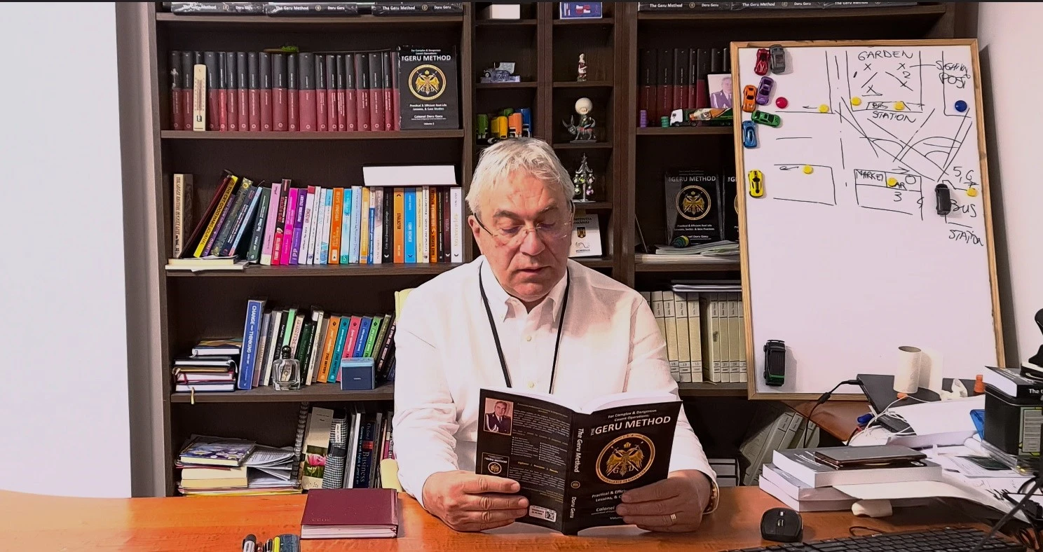 Lesson 33 - Car surveillance methods when the target is moving at a roundabout